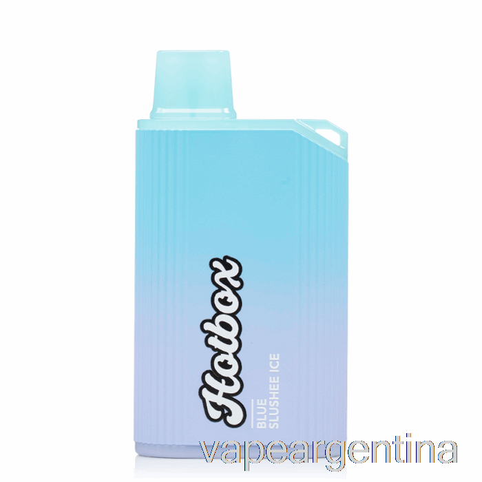Puff Marcas Hotbox 7500 Desechable Azul Granizado Hielo Vape Descartable